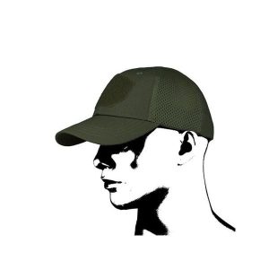 Czapka baseballowa Mesh CMG. Zielone czapki CMP, bez wzorów, z meshu, sportowe. Za 50,99 zł.