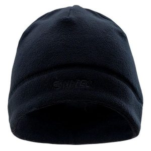 Czapka Unisex Dla Dorosłych Logo Hafni. Czarne czapki Hi-tec, bez wzorów, sportowe. Za 53,99 zł.
