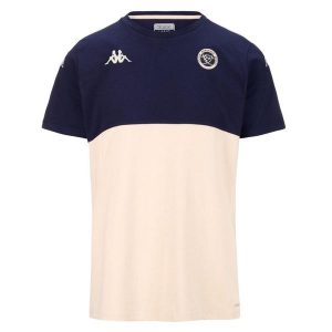 Koszulka Union Bordeaux-Bègles Ayba 8 2024/25. Brązowe bluzki Kappa, bez wzorów, sportowe, bez kołnierzyka, bez ramiączek. Za 223,00 zł.