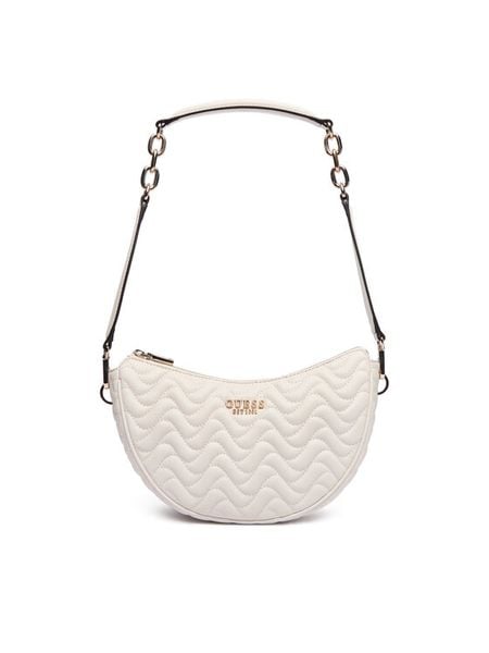Guess Torebka HWQG96 53180 Biały. Białe torebki klasyczne Guess, z aplikacjami, ze skóry, bez dodatków. Za 339,99 zł.