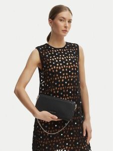 MICHAEL Michael Kors Torebka Goldie 30S6S14C6L Czarny. Czarne torebki klasyczne MICHAEL Michael Kors, bez wzorów, ze skóry, bez dodatków. Za 525,99 zł.