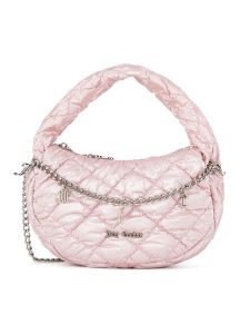 Juicy Couture Torebka BIJXT8664WIP Różowy. Czerwone torebki klasyczne Juicy Couture, bez wzorów, z materiału, bez dodatków. Za 309,99 zł.