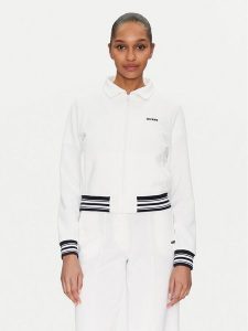 Guess Bluza V5GQ03 KCYF2 Biały Regular Fit. Białe bluzy Guess, s, z aplikacjami, z syntetyku, bez kaptura. Za 249,99 zł.