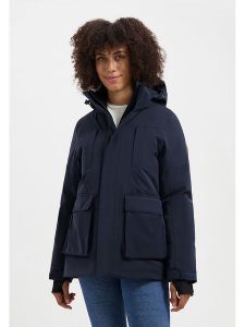 TRAVELIN' Kurtka przejściowa "Thyra" w kolorze granatowym rozmiar: L. Niebieskie kurtki Travelin', l, bez wzorów, bez kaptura. Za 478,99 zł.
