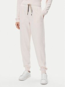 BOSS Spodnie dresowe CP Stripe 50524759 Różowy Regular Fit. Czerwone spodnie dresowe Boss, xs, bez wzorów, z bawełny. Za 219,99 zł.