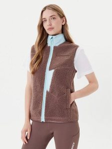 Adidas Bezrękawnik Terrex Xploric JN0927 Brązowy Regular Fit. Brązowe kamizelki ADIDAS, s, bez wzorów, z syntetyku, bez kołnierzyka, bez ramiączek, bez kaptura. Za 349,99 zł.
