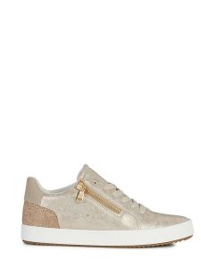 Geox Sneakersy "Blomiee" w kolorze złotym rozmiar: 36. Żółte trampki Geox, bez wzorów, z gumy, bez zapięcia. Za 166,88 zł.