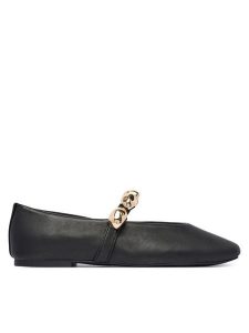 Steve Madden Baleriny Poppin Flat 11005437 Czarny. Czarne balerinki Steve Madden, bez wzorów, ze skóry, bez obcasa, bez zapięcia. Za 467,99 zł.