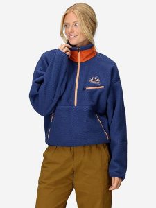 Marmot Bluza polarowa "E.C.O." w kolorze granatowym rozmiar: L. Niebieskie bluzy Marmot, l, bez wzorów, z polaru, bez kaptura. Za 219,60 zł.