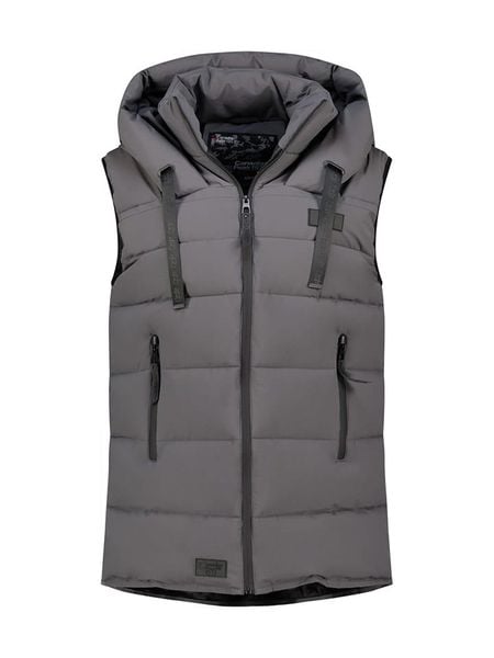 Canadian Peak Kamizelka pikowana "Dolbeak" w kolorze szarym rozmiar: XXL. Szare kamizelki Canadian Peak, xxl, bez wzorów, bez kołnierzyka, bez ramiączek, bez kaptura. Za 220,12 zł.