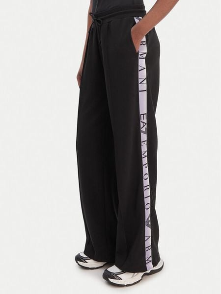 EA7 Emporio Armani Spodnie dresowe 7W001155 AF12501 UC001 Czarny Relaxed Fit. Czarne spodnie dresowe EA7 Emporio Armani, xl, bez wzorów, z dresówki. Za 329,99 zł.