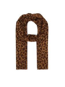 LAUREN RALPH LAUREN Szalik 454P23569001 Brązowy. Brązowe rękawiczki Lauren Ralph Lauren, bez wzorów, z wełny. Za 689,99 zł.