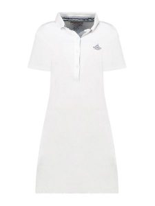 Geographical Norway Sukienka w kolorze białym rozmiar: XL. Białe sukienki Geographical Norway, xl, bez wzorów, z bawełny, bez kołnierzyka, bez ramiączek, midi. Za 70,41 zł.