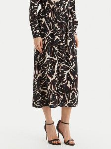 ONLY Spódnica midi Nova 15222223 Czarny Regular Fit. Czarne spódnice ONLY, l, bez wzorów, z wiskozy, midi. Za 139,99 zł.