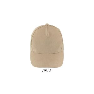 Czapka Sol's Buzz. Brązowe czapki SOL'S, bez wzorów. Za 20,00 zł.