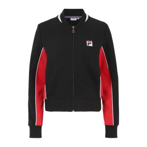 Bluza damska FILA Settanta Track. Czarne bluzy Fila, s, bez wzorów, bez kaptura. Za 199,99 zł.