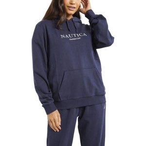 Bluza Damska Nautica Clemence Oh. Niebieskie bluzy Nautica, bez wzorów, z bawełny, bez kaptura. Za 349,00 zł.