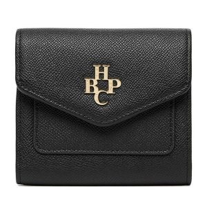 Portfel Beverly Hills Polo Club. Czarne portfele Beverly Hills Polo Club, bez wzorów. Za 59,99 zł.