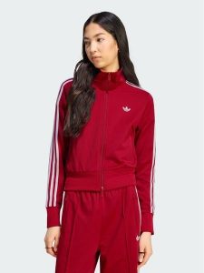 Adidas Bluza Firebird Classic KV9553 Czerwony Regular Fit. Czerwone bluzy ADIDAS, xs, bez wzorów, z syntetyku, bez kaptura. Za 328,99 zł.