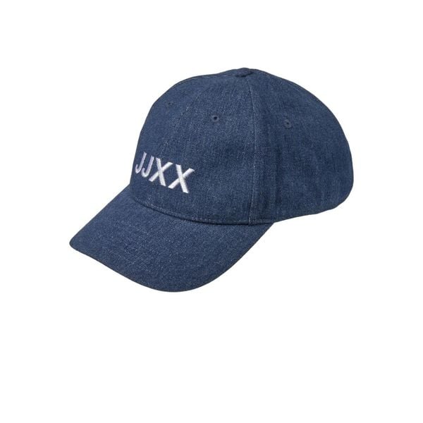 Czapka damska JJXX basic big logo denim. Niebieskie czapki JJXX, bez wzorów, z denimu. Za 139,50 zł.