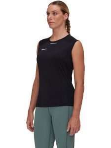 Mammut Top funkcyjny "Aenergy FL Cap" w kolorze czarnym rozmiar: XS. Czarne topy Mammut, xs, bez wzorów, bez kołnierzyka, bez ramiączek. Za 119,95 zł.
