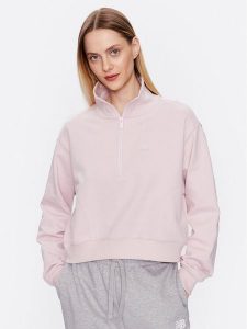 New Balance Bluza WT31501 Różowy Oversize. Czerwone bluzy New Balance, m, bez wzorów, z bawełny, bez kaptura. Za 279,99 zł.