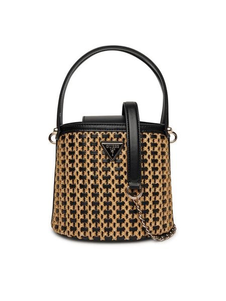 Guess Torebka HWWG96 47030 Beżowy. Brązowe torebki klasyczne Guess, z aplikacjami, ze skóry, bez dodatków. Za 439,99 zł.