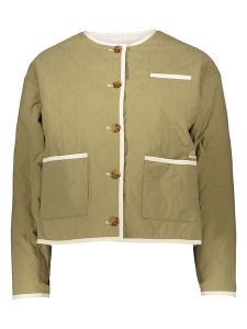 Scotch & Soda Dwustronna kurtka w kolorze zielono-kremowym rozmiar: L. Zielone kurtki Scotch & Soda, l, bez wzorów, bez kaptura. Za 175,67 zł.