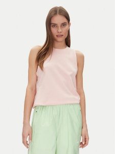 Adidas by Stella McCartney Top JI5177 Różowy Regular Fit. Czerwone topy adidas by Stella McCartney, xs, bez wzorów, z syntetyku, bez kołnierzyka, bez ramiączek. Za 169,99 zł.