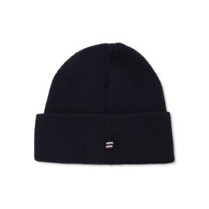 Czapka Fila Milano. Niebieskie czapki Fila, bez wzorów, z materiału, eleganckie. Za 59,09 zł.