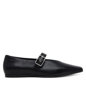 Baleriny Vagabond Shoemakers. Czarne balerinki Vagabond Shoemakers, bez wzorów, bez obcasa, bez zapięcia. Za 289,99 zł.