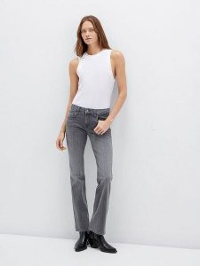 MAVI Dżinsy "Bella" - Slim fit - w kolorze szarym rozmiar: W28/L34. Szare jeansy Mavi, bez wzorów. Za 134,95 zł.