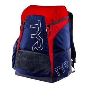 Plecak sportowy TYR Alliance 45L – wodoodporny, pojemny, lekki. Czerwone plecaki TYR. Za 297,85 zł.