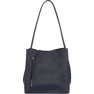 Torebka "Erindale V2" w kolorze granatowym - 25 x 26 x 15 cm. Niebieskie torebki klasyczne marki Laura Ashley, bez wzorów, z materiału. W wyprzedaży za 150,95 zł.