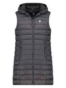 Canadian Peak Kamizelka pikowana "Vakitaleak" w kolorze antracytowym rozmiar: XXL. Czarne kamizelki Canadian Peak, xxl, bez wzorów, bez kołnierzyka, bez ramiączek, bez kaptura. Za 122,67 zł.