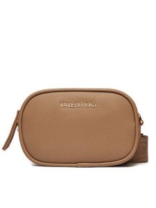 Valentino Torebka Miramar VBS7UE01 Beżowy. Brązowe listonoszki Valentino, bez wzorów, ze skóry, bez dodatków. Za 359,99 zł.