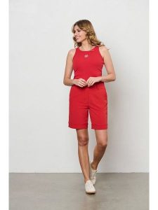 &Co Woman Bermudy "Philis" w kolorze czerwonym rozmiar: M. Czerwone szorty &Co Woman, bez wzorów. Za 179,95 zł.