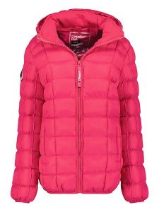 Canadian Peak Kurtka pikowana "Bambolineak" w kolorze różowym rozmiar: XL. Różowe kurtki Canadian Peak, xl, z aplikacjami, bez kaptura. Za 202,98 zł.