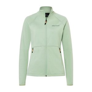 Bluza polarowa damska Marmot Leconte Fleece Jacket rozpinana. Zielone bluzy Marmot, l, bez wzorów, z polaru, bez kaptura. Za 209,99 zł.