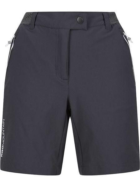 Regatta Szorty funkcyjne "Mountain" w kolorze antracytowym rozmiar: 40. Czarne spodenki sportowe Regatta, bez wzorów, z materiału, outdoorowe. Za 100,28 zł.