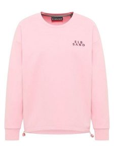 ELBSAND Bluza "Caris" w kolorze jasnoróżowym rozmiar: M. Różowe bluzy ELBSAND, m, bez wzorów, z bawełny, bez kaptura. Za 165,99 zł.