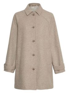 MOSS COPENHAGEN Kurtka koszulowa "Boone" w kolorze beżowym rozmiar: M/L. Brązowe kurtki Moss Copenhagen, l, bez wzorów, z wełny, bez kaptura. Za 316,24 zł.
