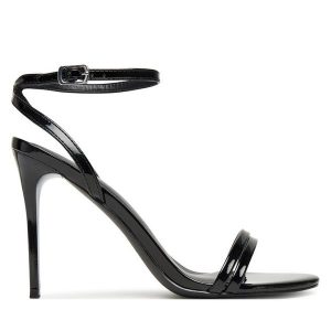 Sandały Call It Spring. Czarne sandały Call it Spring, bez wzorów, bez obcasa, na szpilce, bez zapięcia. Za 219,99 zł.