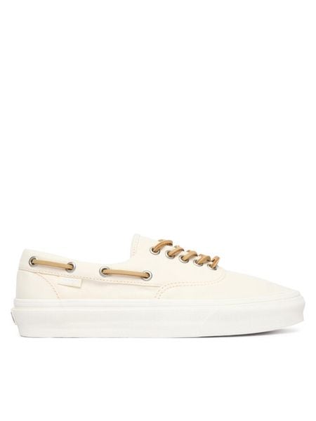 Vans Tenisówki Authentic Boat Shoe VN000Z6WCCZ1 Kremowy. Białe trampki Vans, bez wzorów, z materiału, bez zapięcia. Za 369,99 zł.