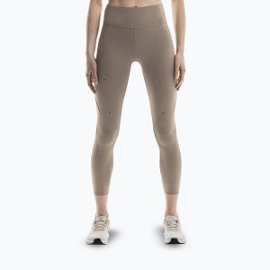 Legginsy treningowe damskie On Performance s 7/8. Brązowe legginsy On, bez wzorów. Za 329,99 zł.