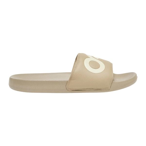 Klapki basenowe Oakley B1b Slide 2.0. Brązowe klapki Oakley, bez wzorów, bez obcasa. Za 136,00 zł.