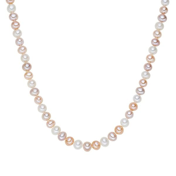 Valero Pearls Naszyjnik z pereł srebro wysokiej próby Perła hodowlana słodkowodna srebrny Naszyjniki 1 ct Damski. Szare naszyjniki Valero Pearls, z perłą, srebrne. Za 409,99 zł.