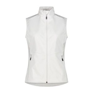 Kamizelka damska turystyczne CMP 35A5276. Białe kamizelki CMP, m, bez wzorów, bez kołnierzyka, bez ramiączek, bez kaptura. Za 306,50 zł.