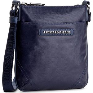 Torebka TRUSSARDI JEANS - 71B00007 U280. Niebieskie torebki klasyczne marki Trussardi Jeans, z jeansu. W wyprzedaży za 239,00 zł.