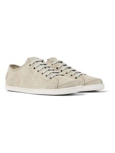 Camper Skórzane sneakersy w kolorze beżowym rozmiar: 36. Brązowe trampki Camper, bez wzorów, bez zapięcia. Za 180,06 zł.